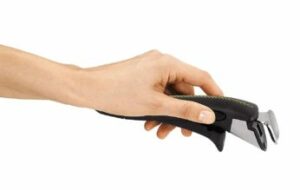 a hand holding a detachable handle