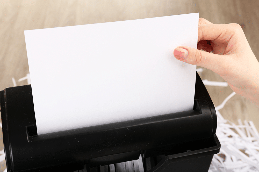how to oil a paper shredder