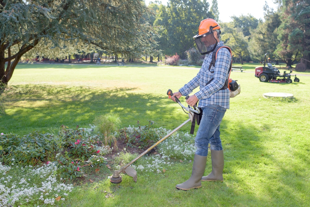 how to use a strimmer