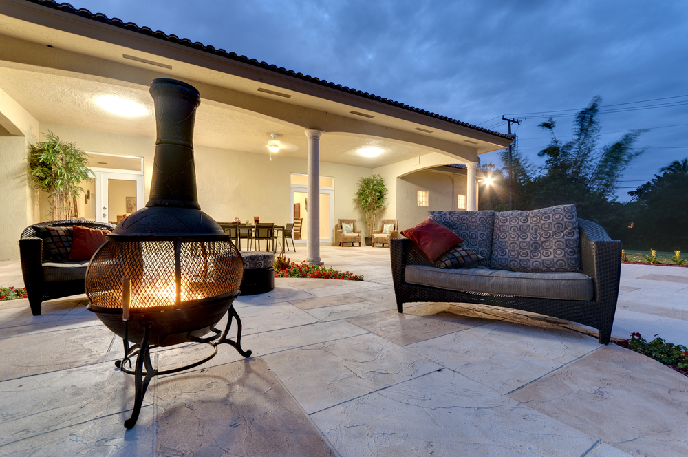 how to maintain an outdoor fire pit