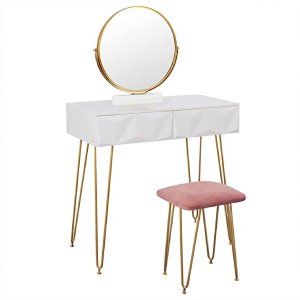 Eugad White Dressing Table