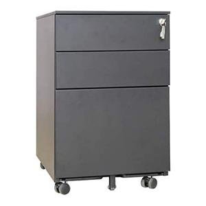 Requena 3 Drawers Mobile File Cabinet